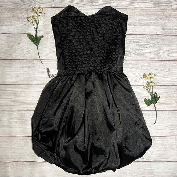 Better B. Embellished Strapless Ruched Party Dress - Picture 9 of 14